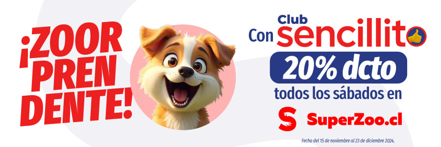 Descuentos Super Zoo en Sencillito